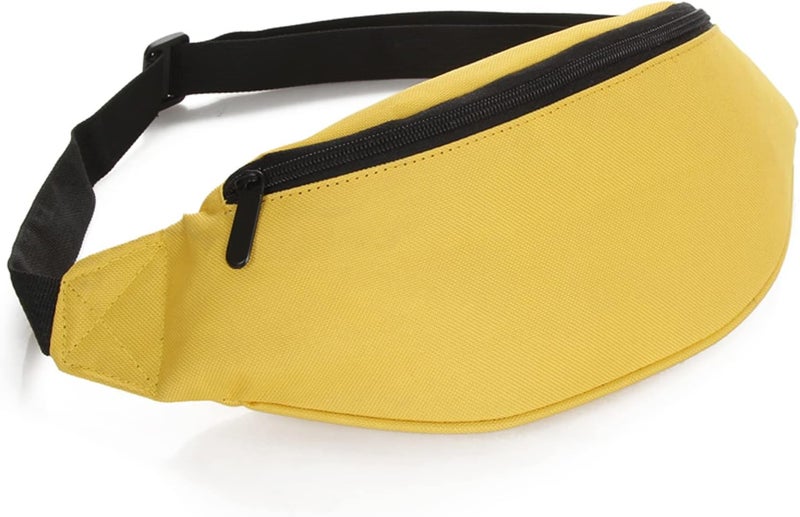 DAITET Crossbody Fanny Pack for Men&Women,Large Waist Bag & Hip Bum Bag with Adjustable Strap for Outdoors Workout Traveling Casual Running Hiking Cycling - Image 1